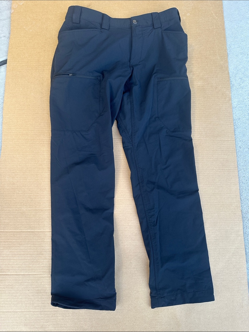 Duluth Trading Co Black Men's Cargo Work Pants